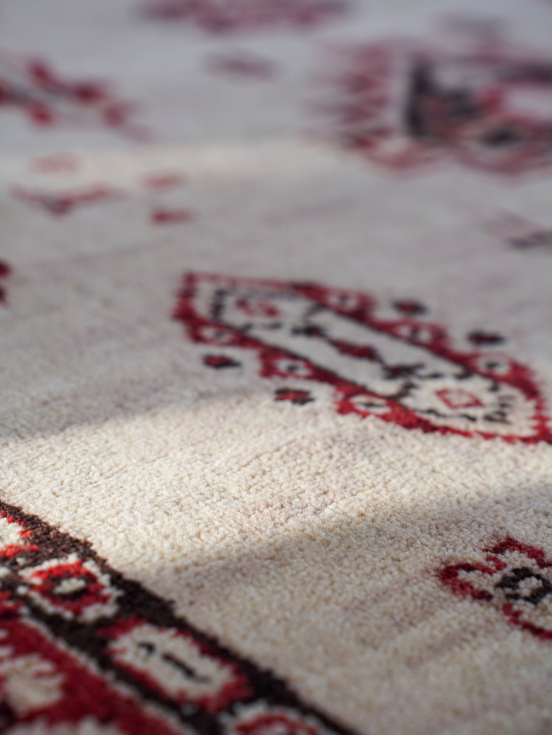 Afghan Hand Knotted Silk Wool Oriental Heritage Motif Rug