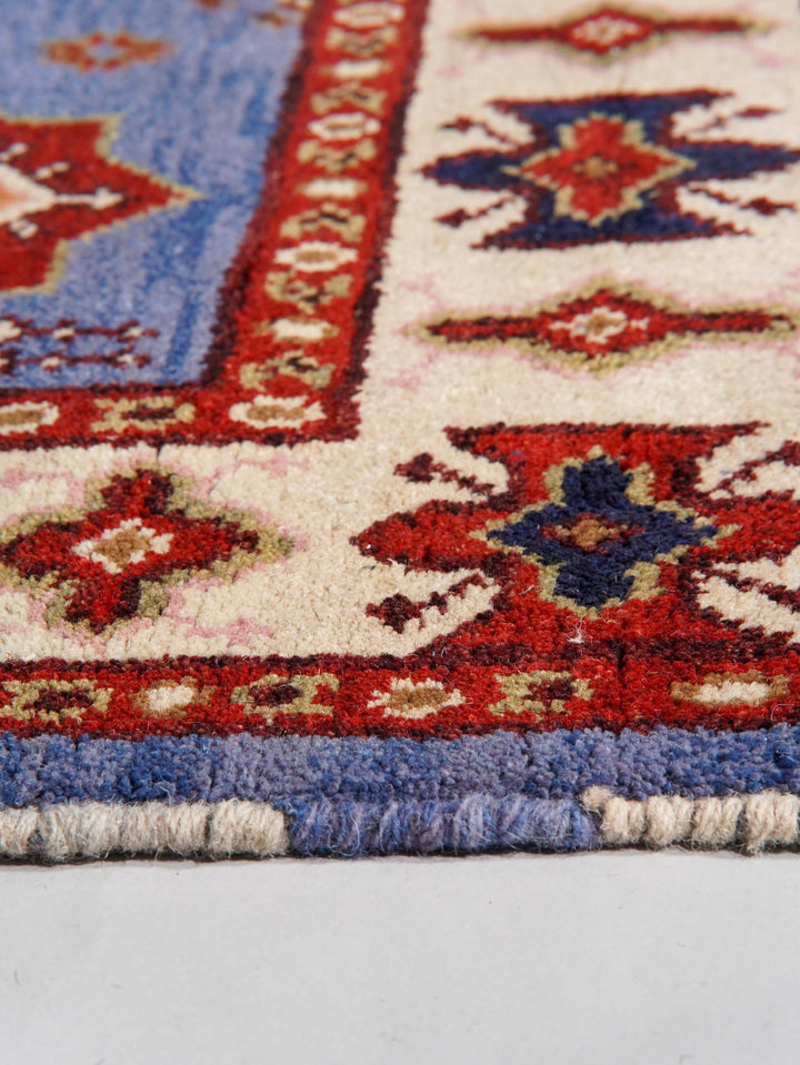 Afghan Hand Knotted Silk Wool Oriental Classic Medallion Rug