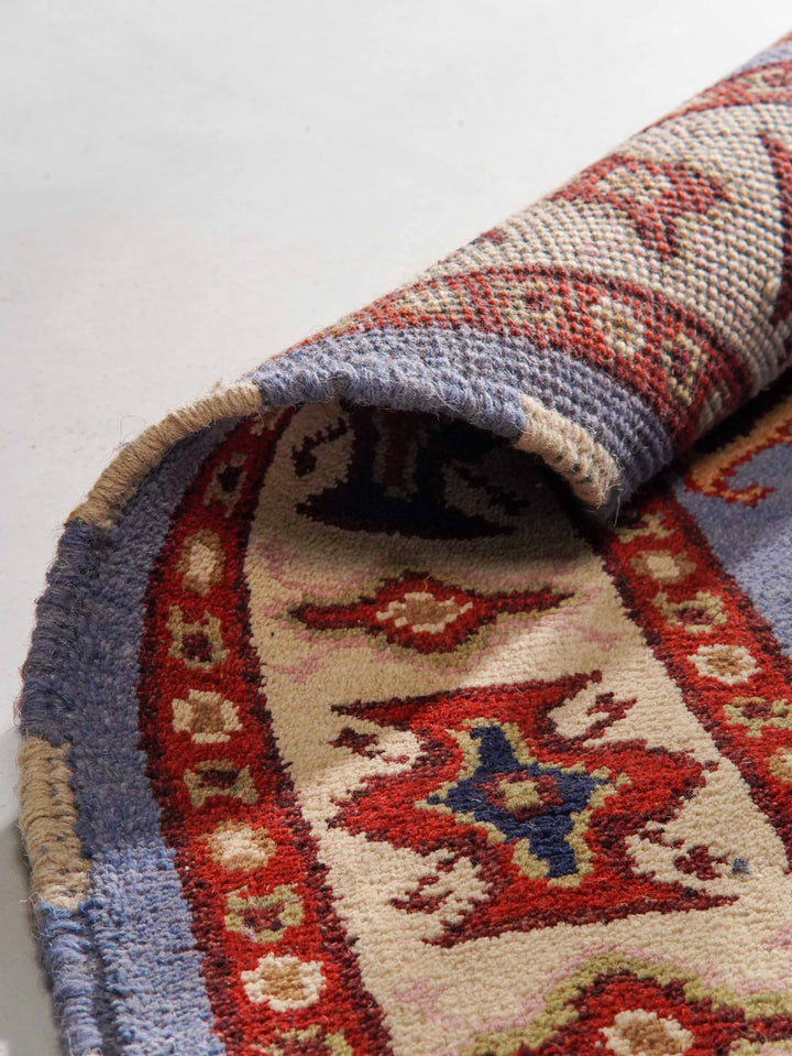 Afghan Hand Knotted Silk Wool Oriental Classic Medallion Rug