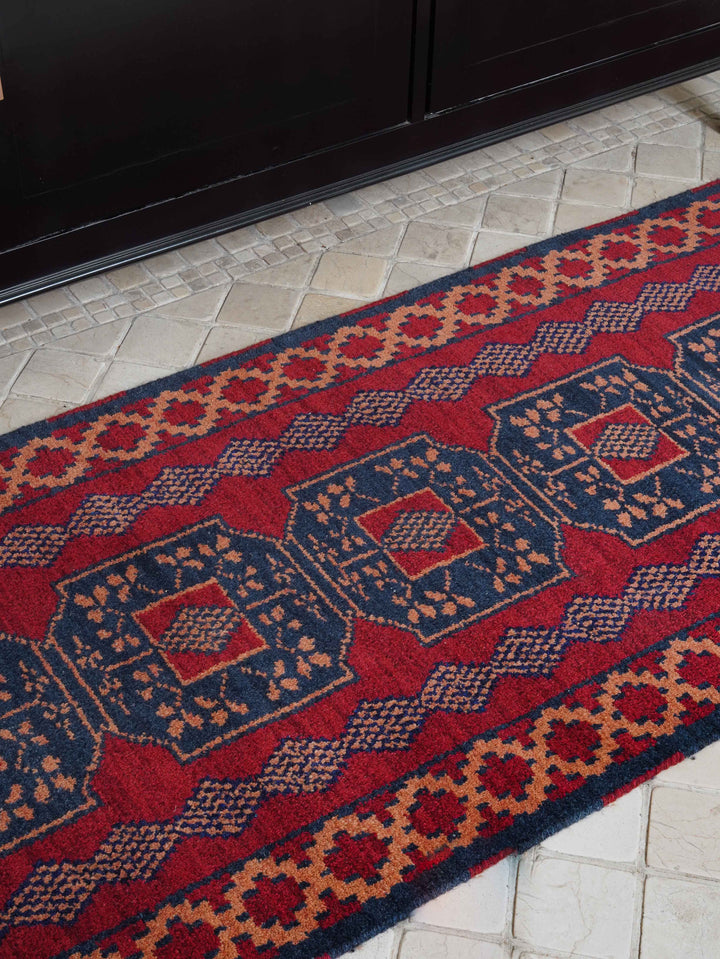 Afghan Hand Knotted Silk Wool Oriental Tribal Medallion Rug