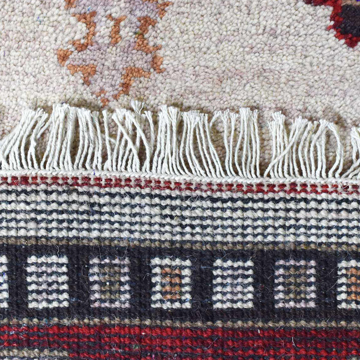 Afghan Hand Knotted Silk Wool Oriental Heritage Medallion Rug