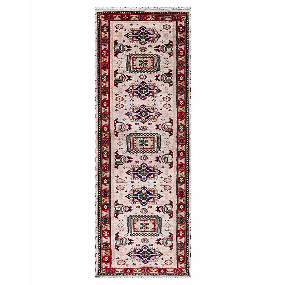 Afghan Hand Knotted Silk Wool Oriental Heritage Medallion Rug