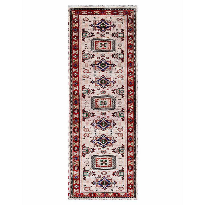 Afghan Hand Knotted Silk Wool Oriental Heritage Medallion Rug