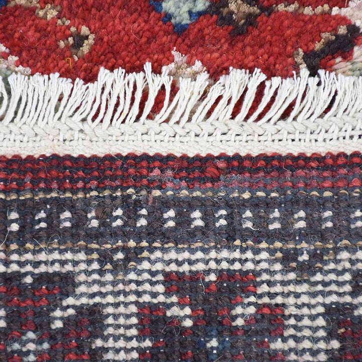 Hand Knotted Afghan Silk And Wool Oriental Rug