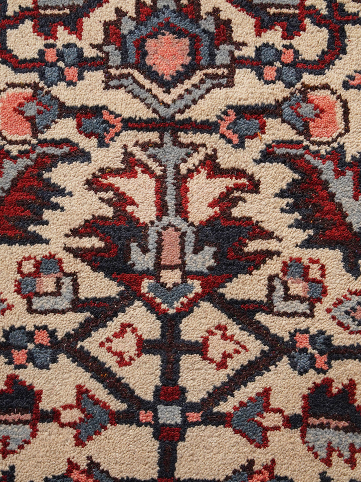Afghan Hand Knotted Silk Wool Oriental Medallion Rug