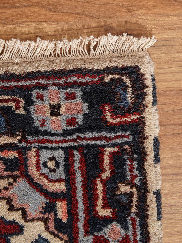 Afghan Hand Knotted Silk Wool Oriental Medallion Rug