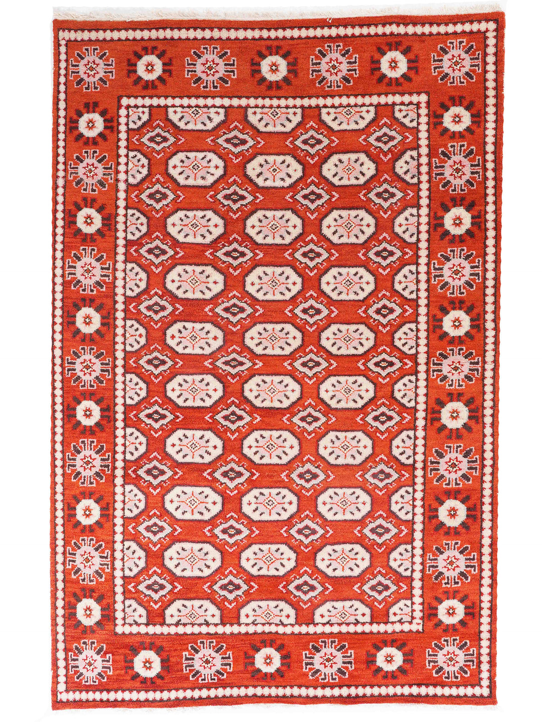 Hand Knotted Afghan Oriental Rug
