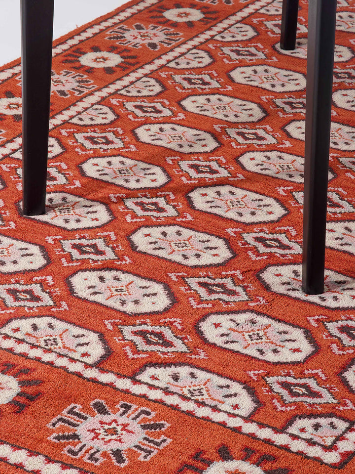 Hand Knotted Afghan Oriental Rug