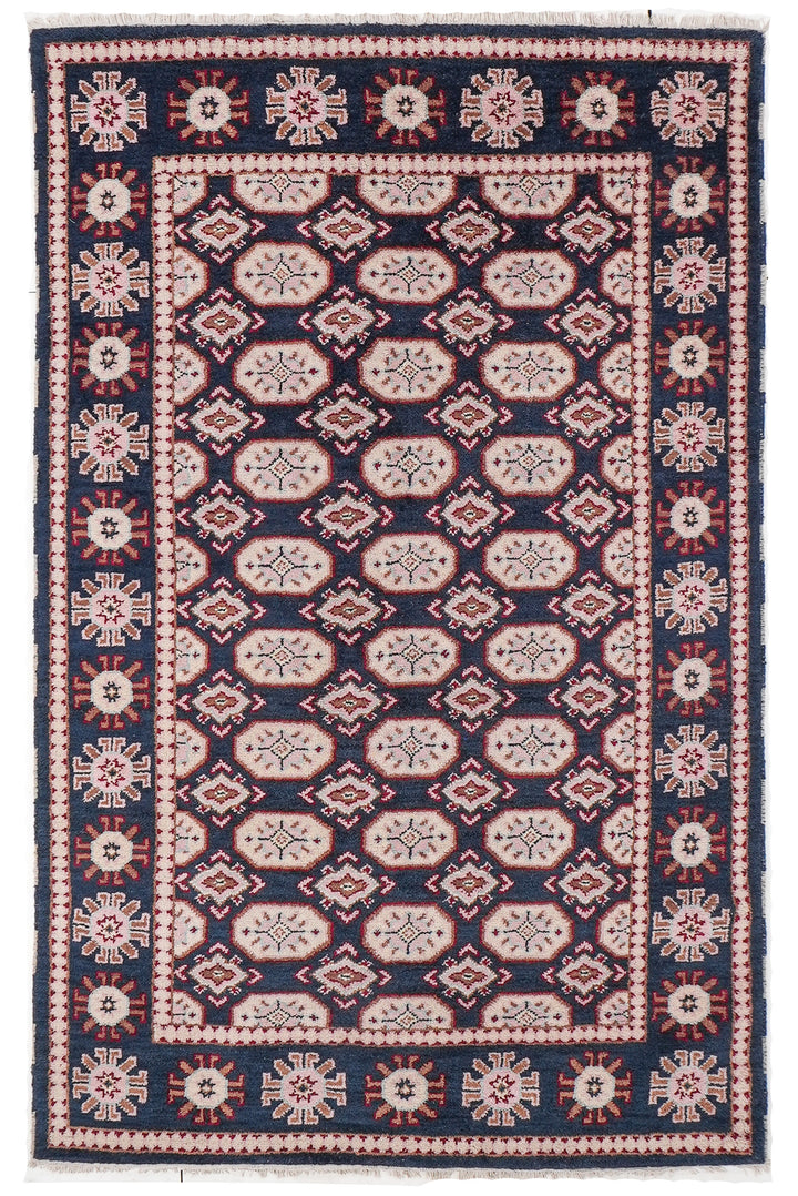 Hand Knotted Afghan Oriental Rug