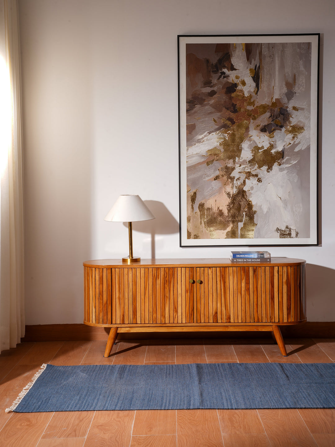 Hand Woven Wool Solid Rug – Clean Minimal Design