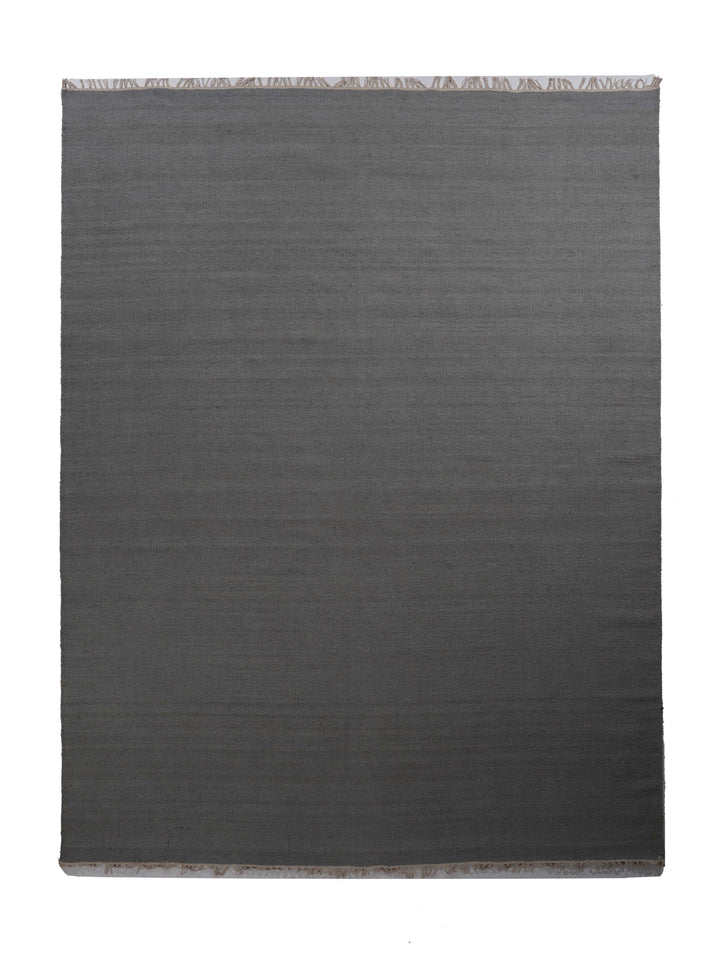 Hand Woven Wool Solid Rug – Clean Minimal Design