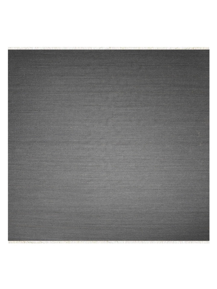 Hand Woven Wool Solid Rug – Clean Minimal Design