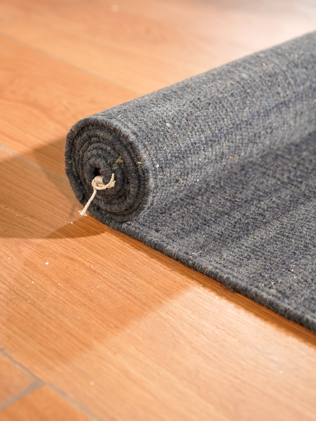 Hand Woven Wool Solid Rug – Clean Minimal Design