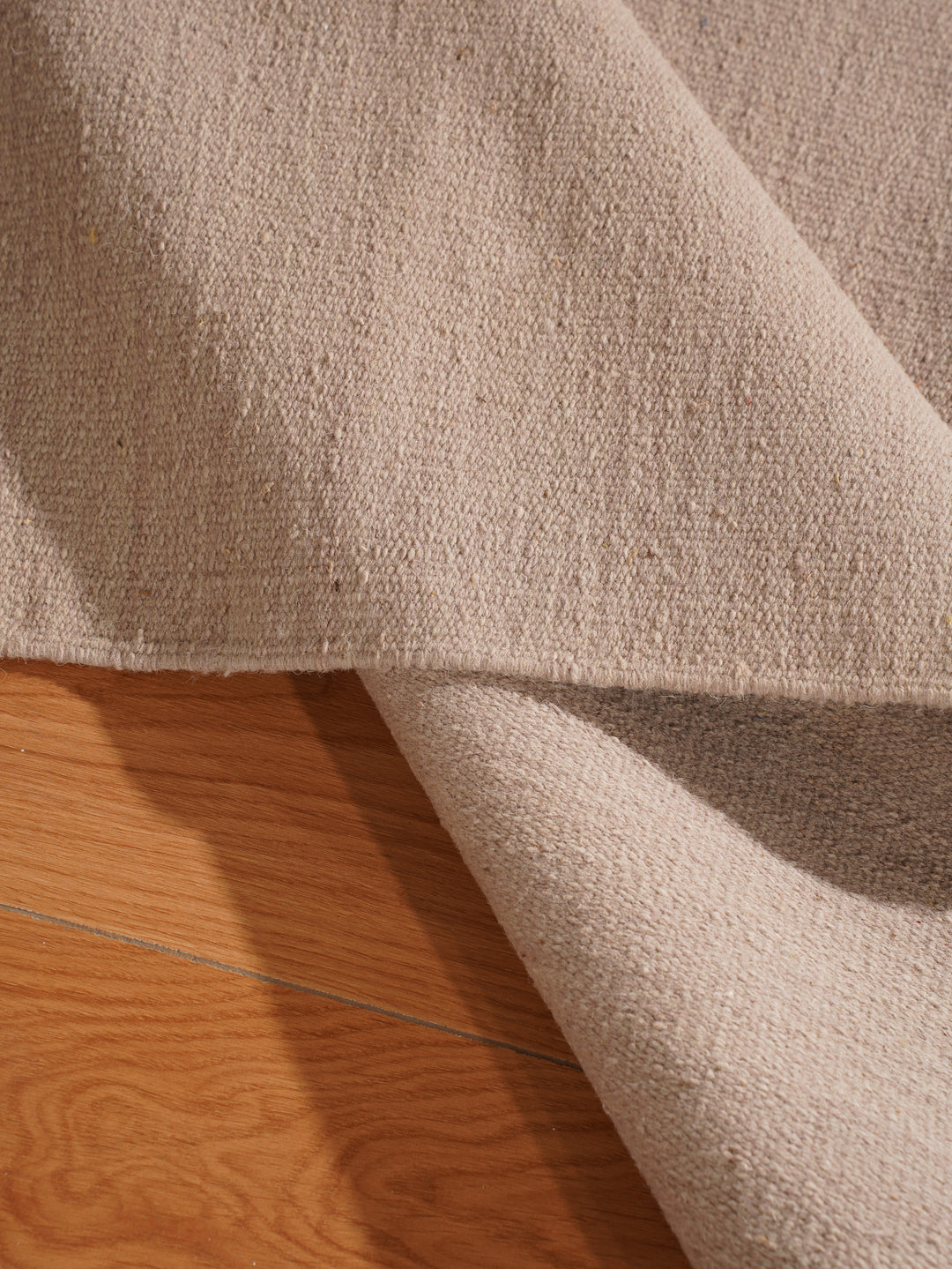Hand Woven Wool Solid Rug – Clean Minimal Design