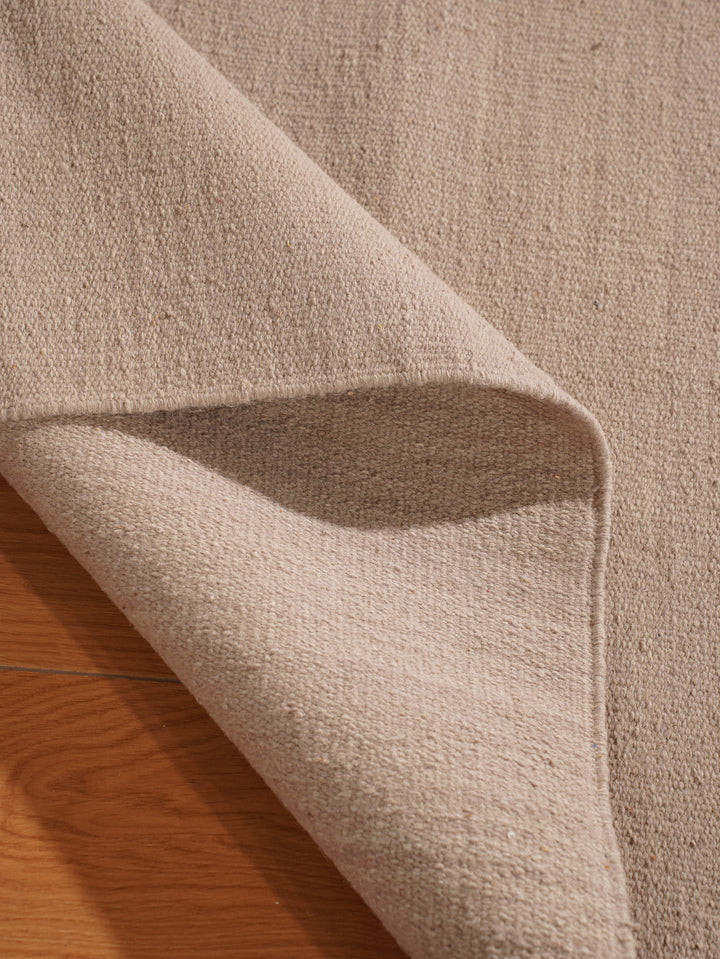 Hand Woven Wool Solid Rug – Clean Minimal Design
