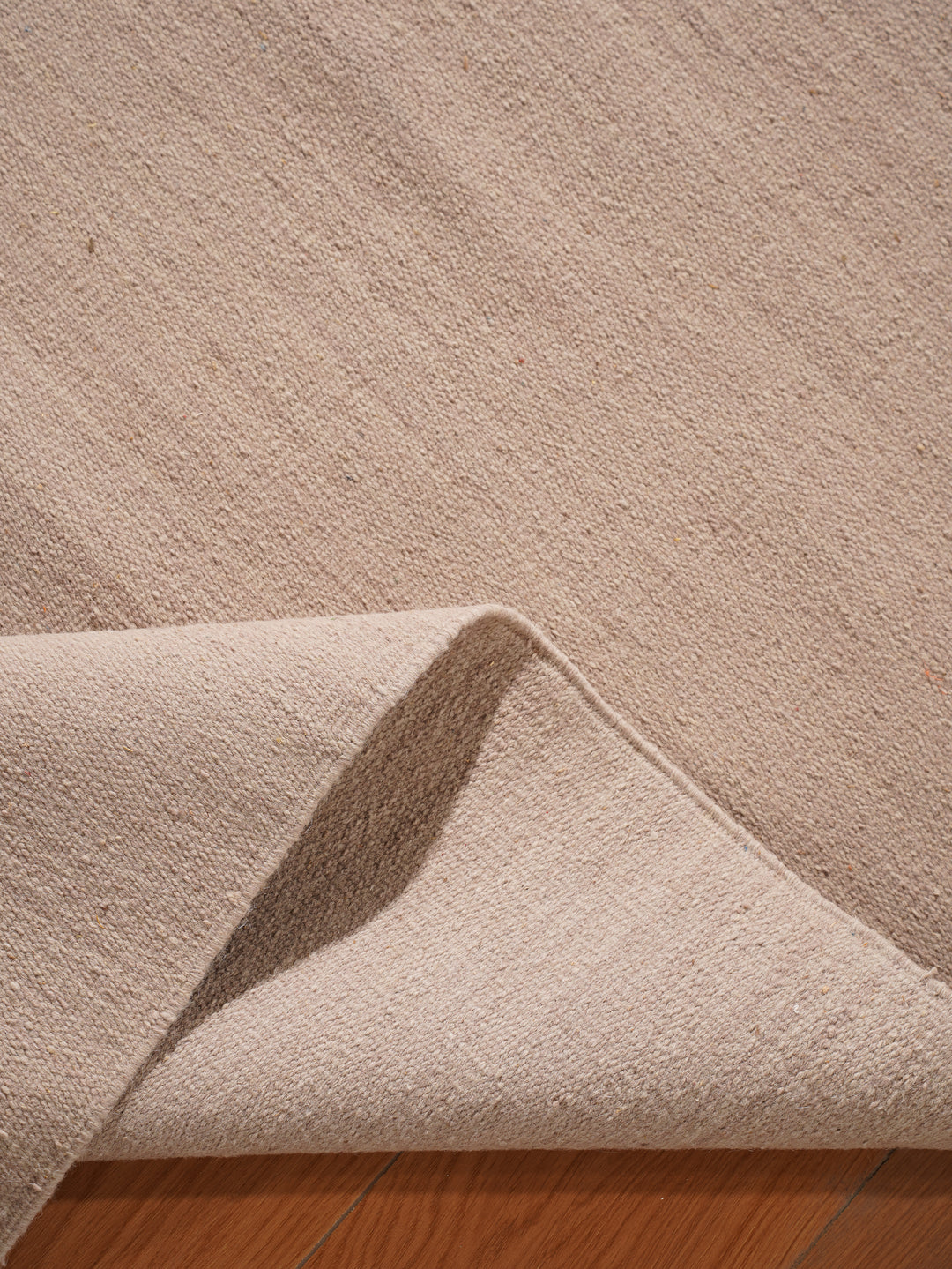 Hand Woven Wool Solid Rug – Clean Minimal Design