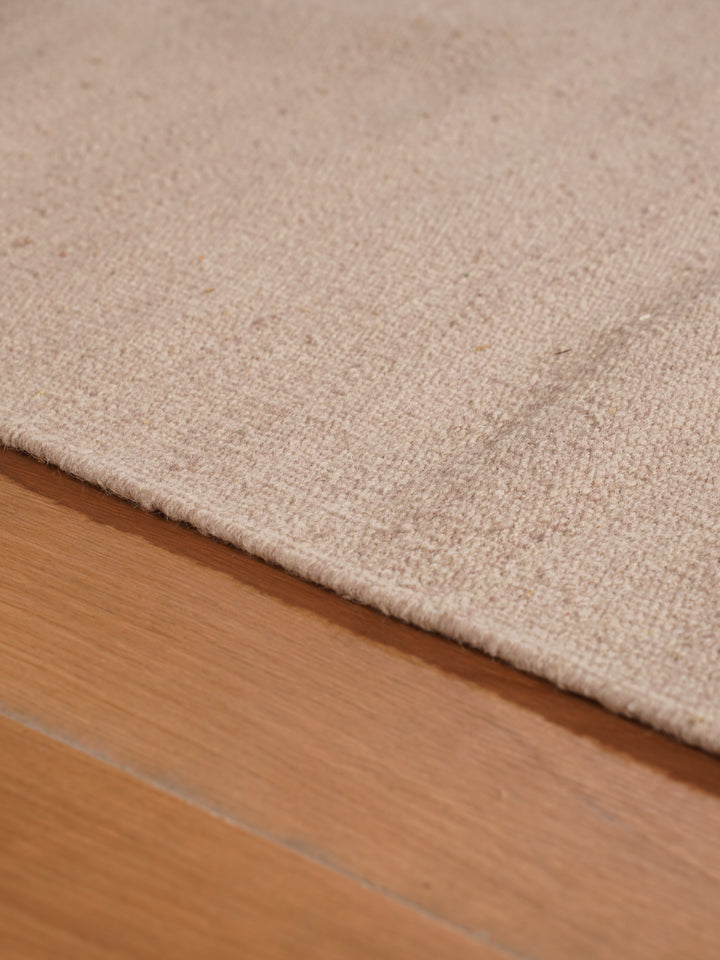 Hand Woven Wool Solid Rug – Clean Minimal Design