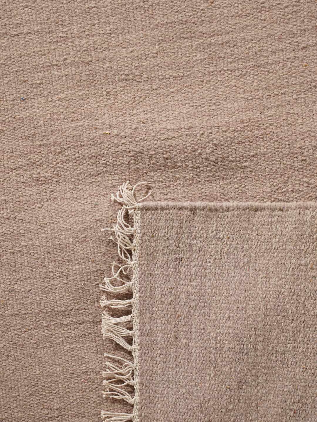 Hand Woven Wool Solid Rug – Clean Minimal Design