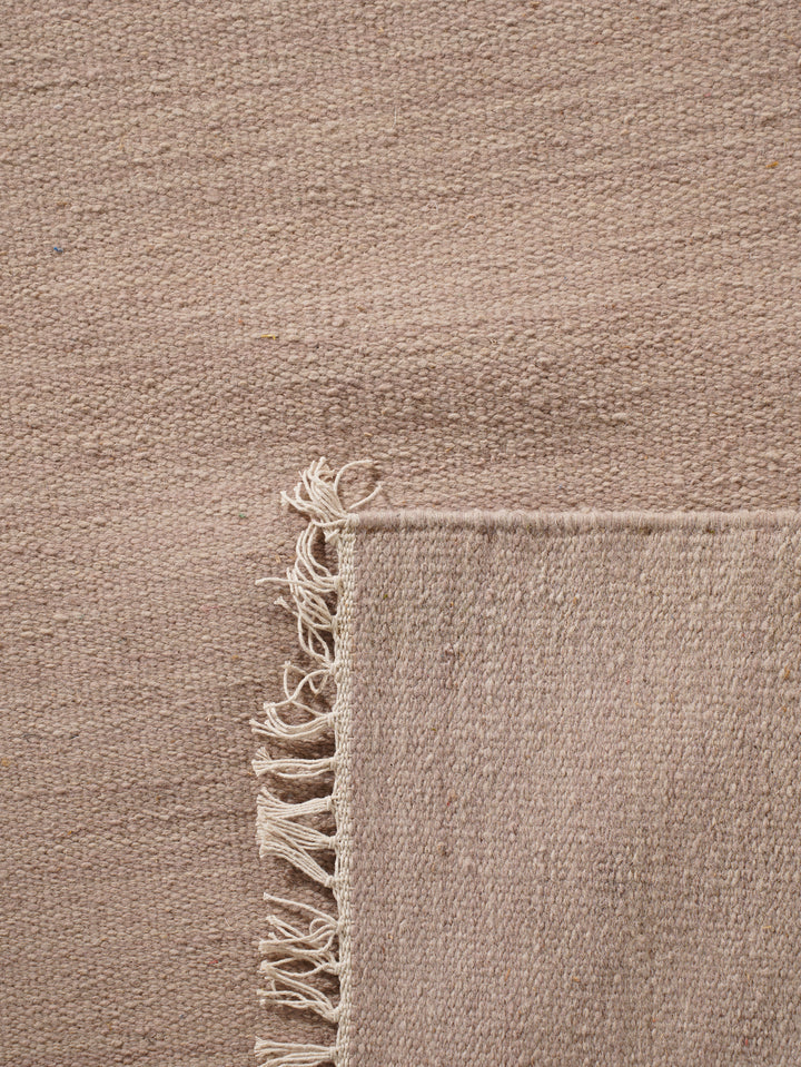 Hand Woven Wool Solid Rug – Clean Minimal Design