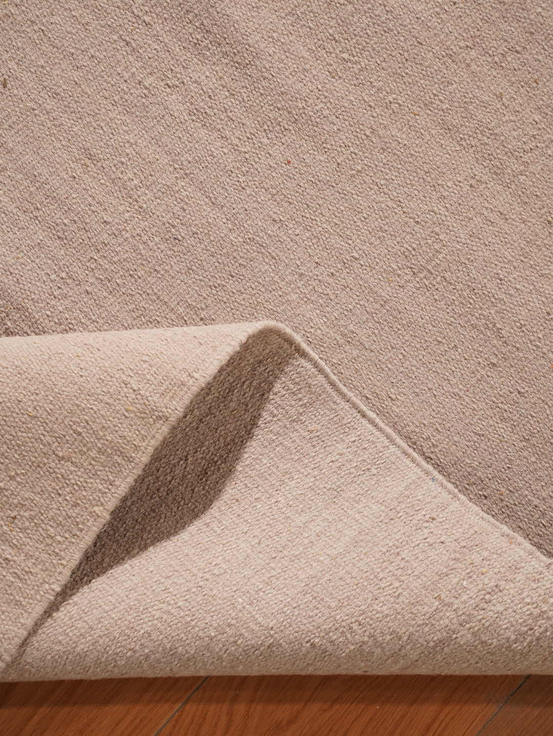 Hand Woven Wool Solid Rug – Clean Minimal Design