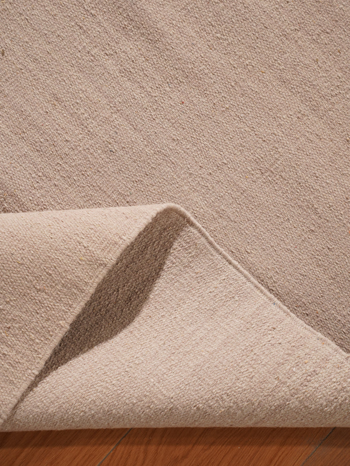 Hand Woven Wool Solid Rug – Clean Minimal Design