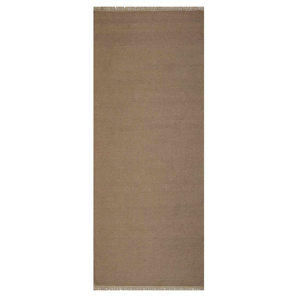 Hand Woven Wool Solid Rug – Clean Minimal Design
