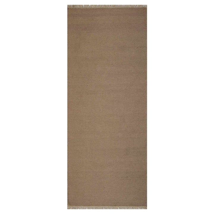 Hand Woven Wool Solid Rug – Clean Minimal Design