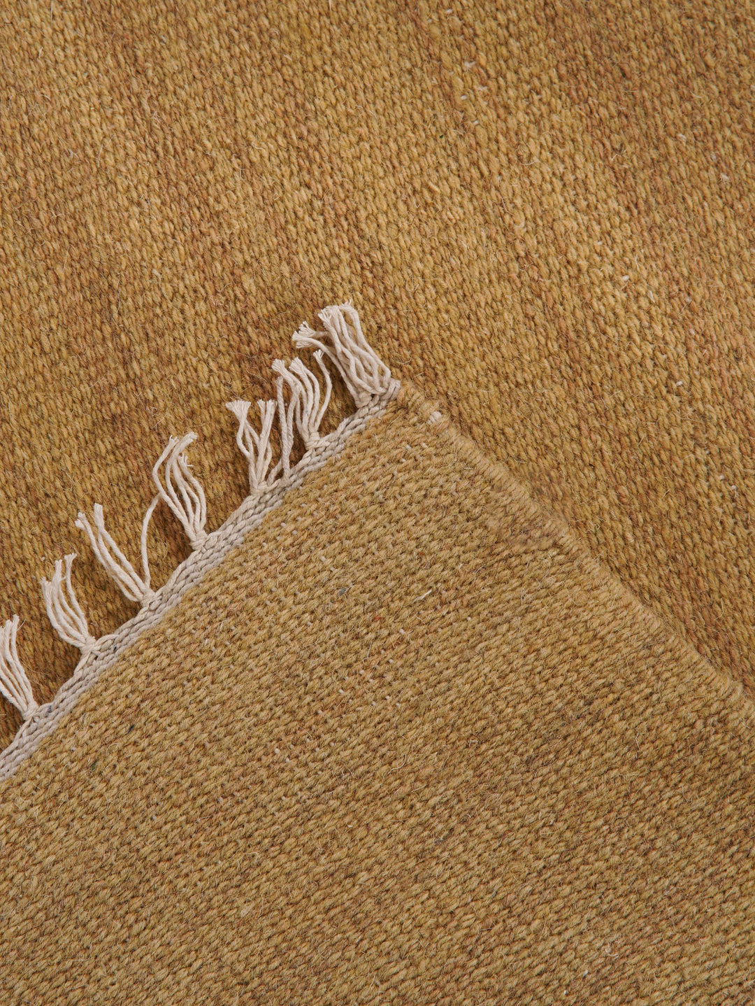 Hand Woven Wool Solid Rug – Clean Minimal Design