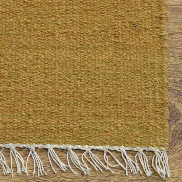Hand Woven Wool Solid Rug – Clean Minimal Design