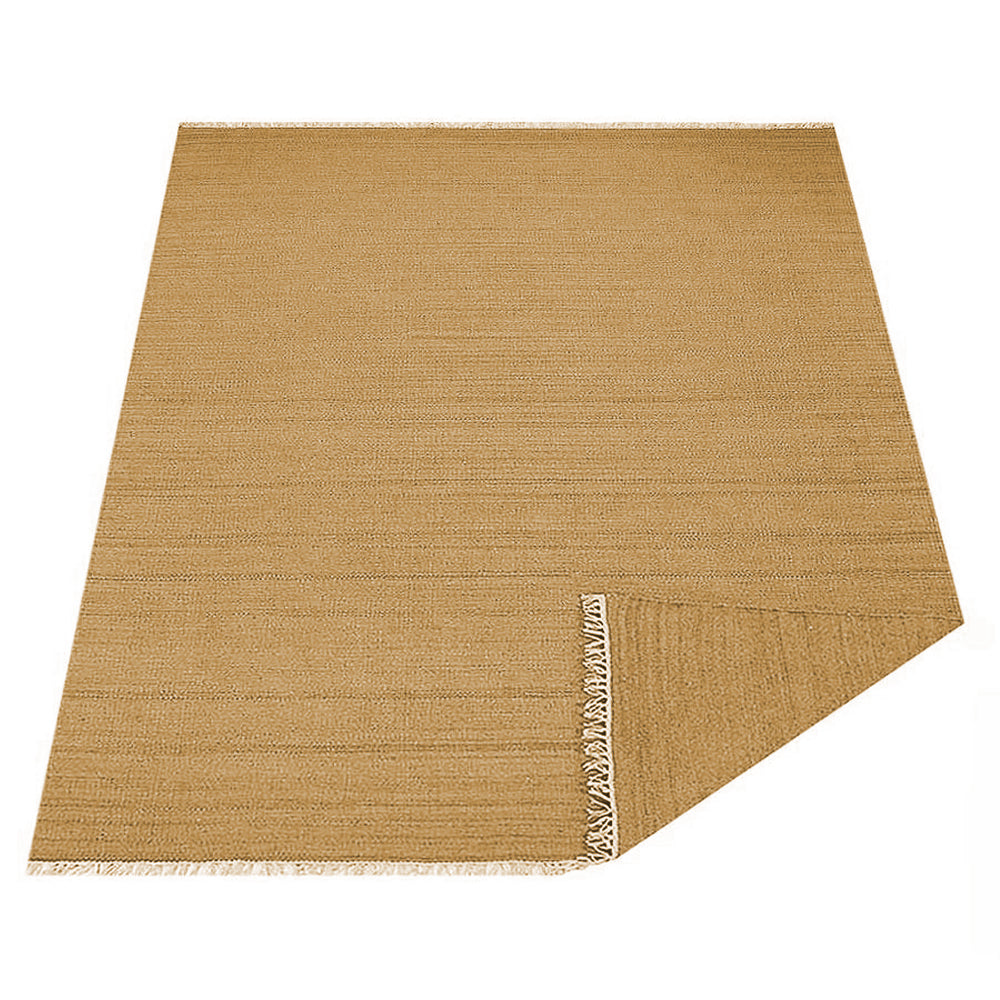 Hand Woven Wool Solid Rug – Clean Minimal Design