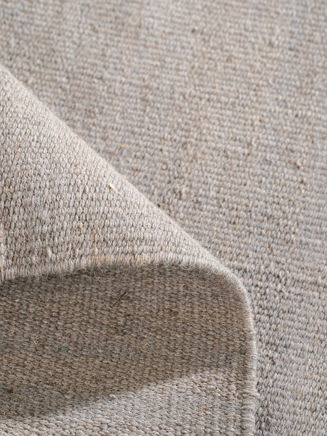 Hand Woven Wool Solid Rug – Clean Minimal Design