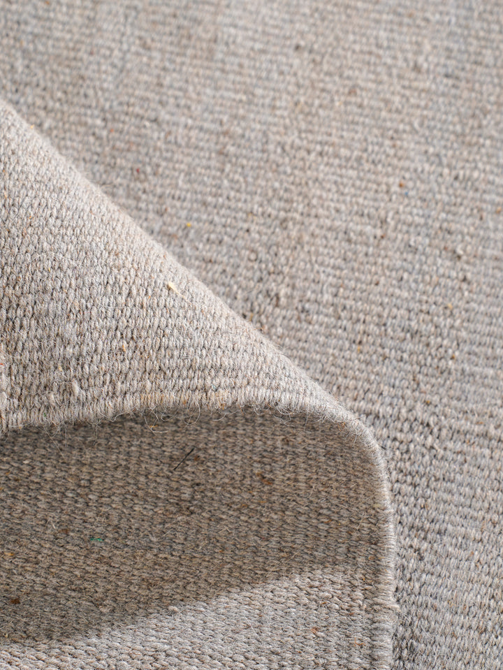 Hand Woven Wool Solid Rug – Clean Minimal Design