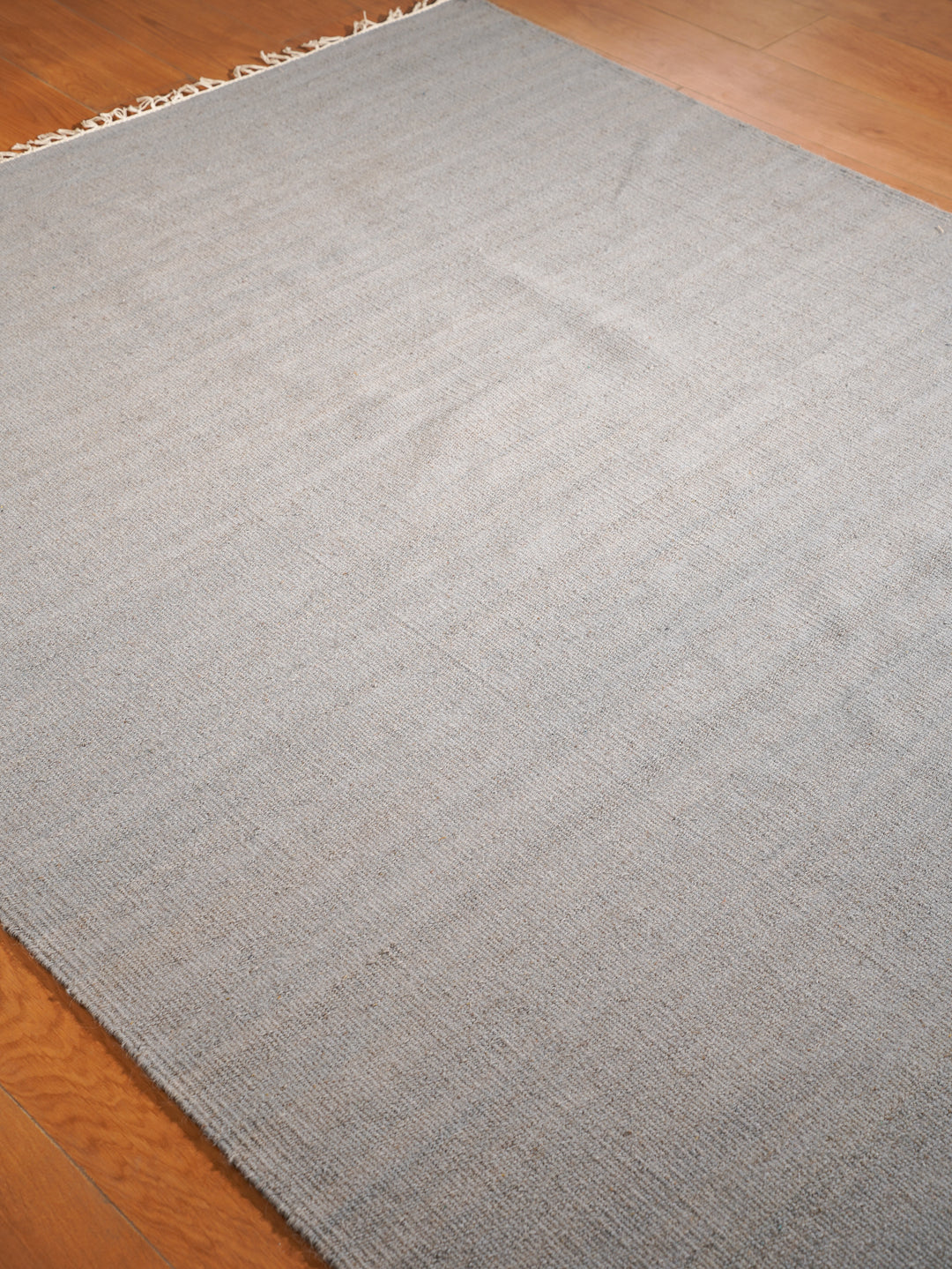 Hand Woven Wool Solid Rug – Clean Minimal Design