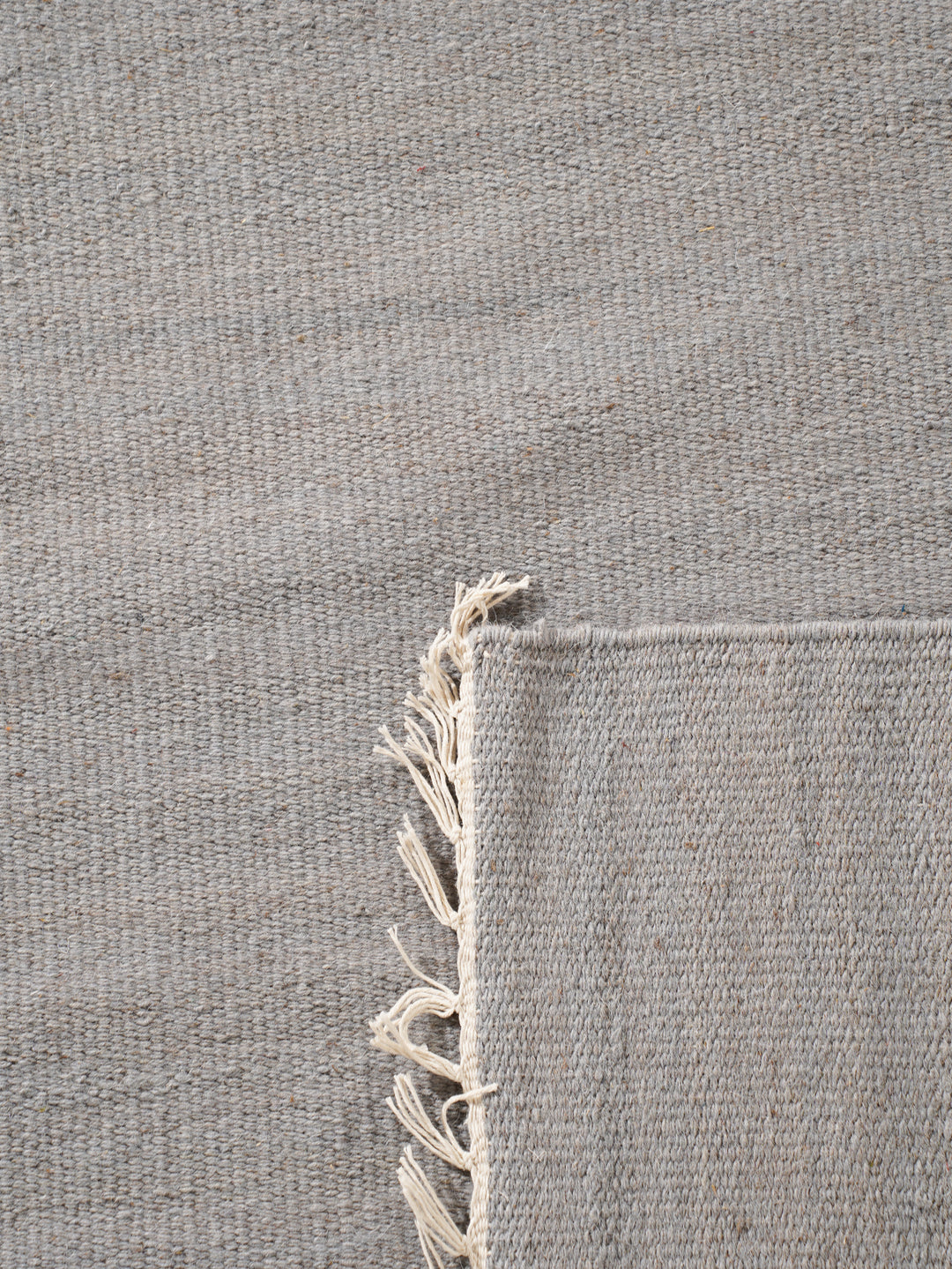 Hand Woven Wool Solid Rug – Clean Minimal Design
