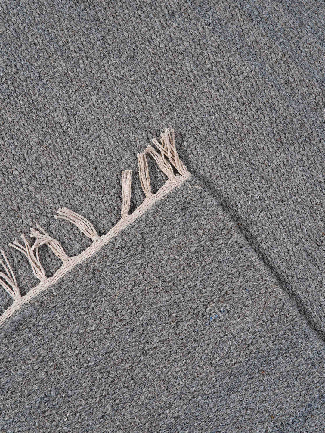 Hand Woven Wool Solid Rug – Clean Minimal Design