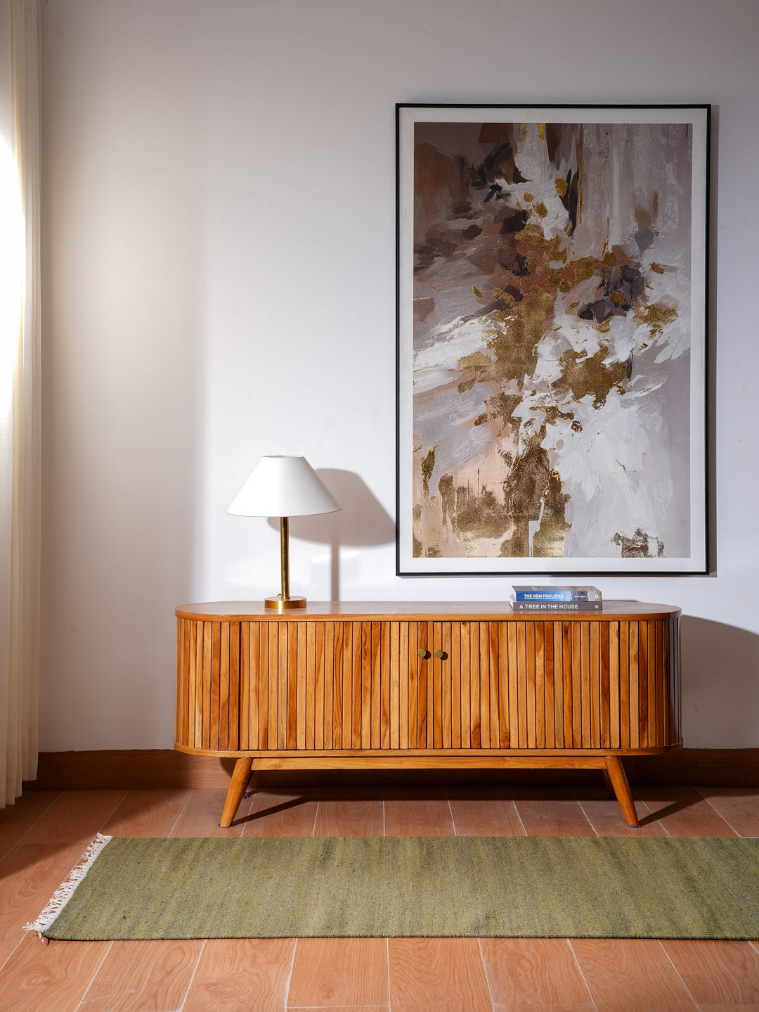 Hand Woven Wool Solid Rug – Clean Minimal Design