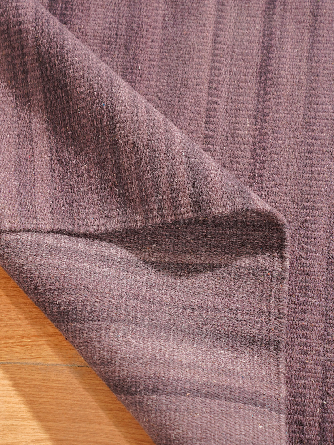 Hand Woven Wool Solid Rug – Clean Minimal Design