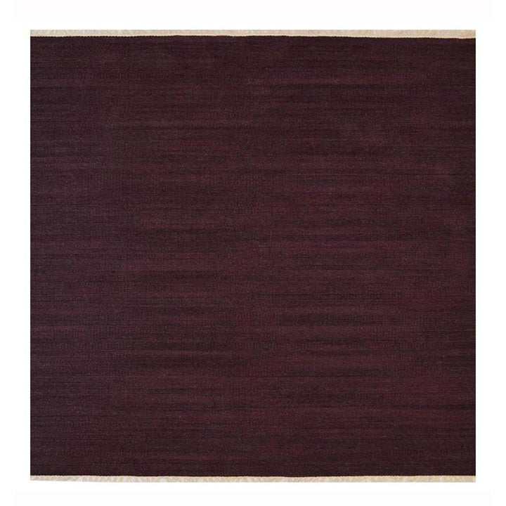 Hand Woven Wool Solid Rug – Clean Minimal Design