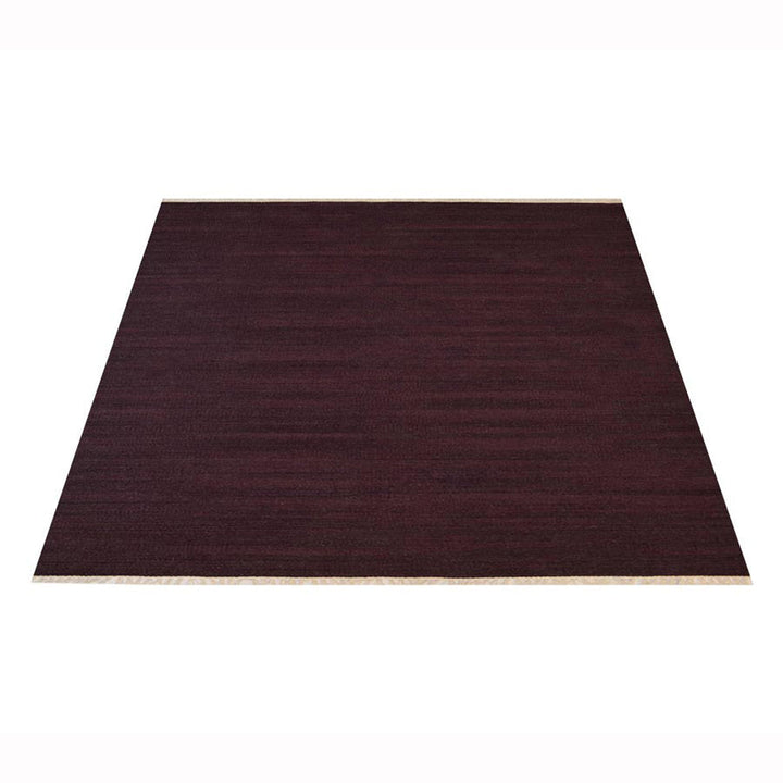 Hand Woven Wool Solid Rug – Clean Minimal Design