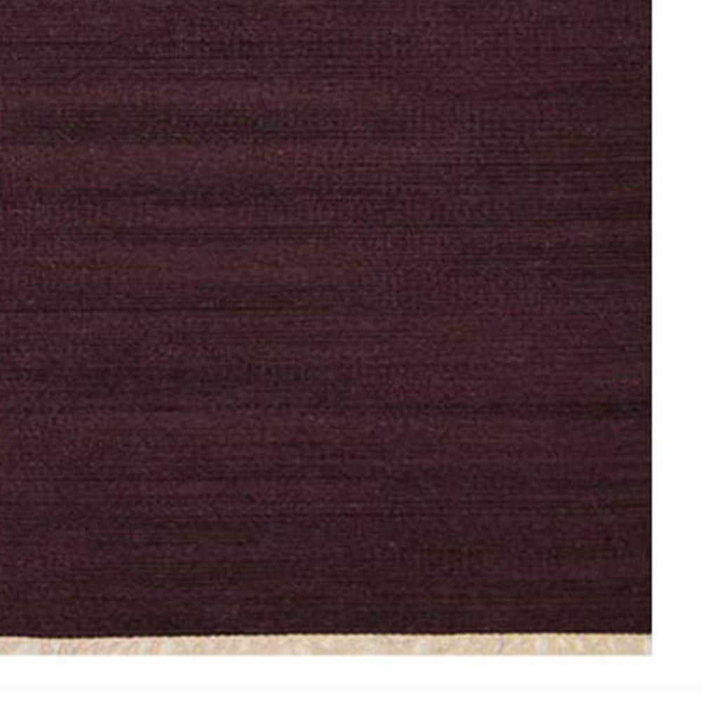 Hand Woven Wool Solid Rug – Clean Minimal Design