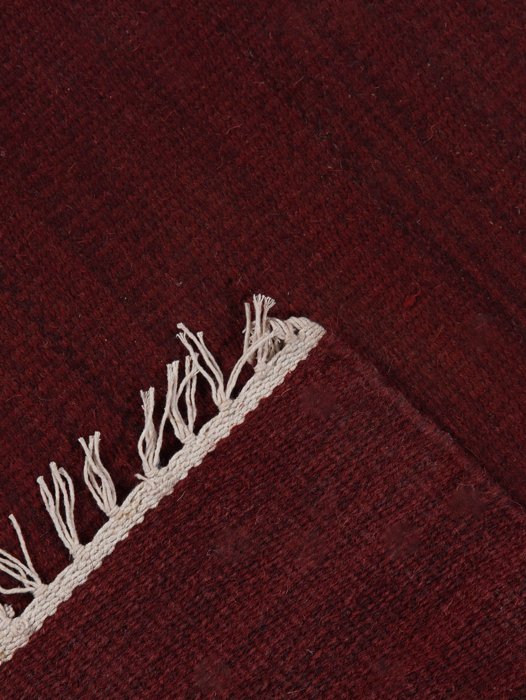 Hand Woven Wool Solid Rug – Clean Minimal Design