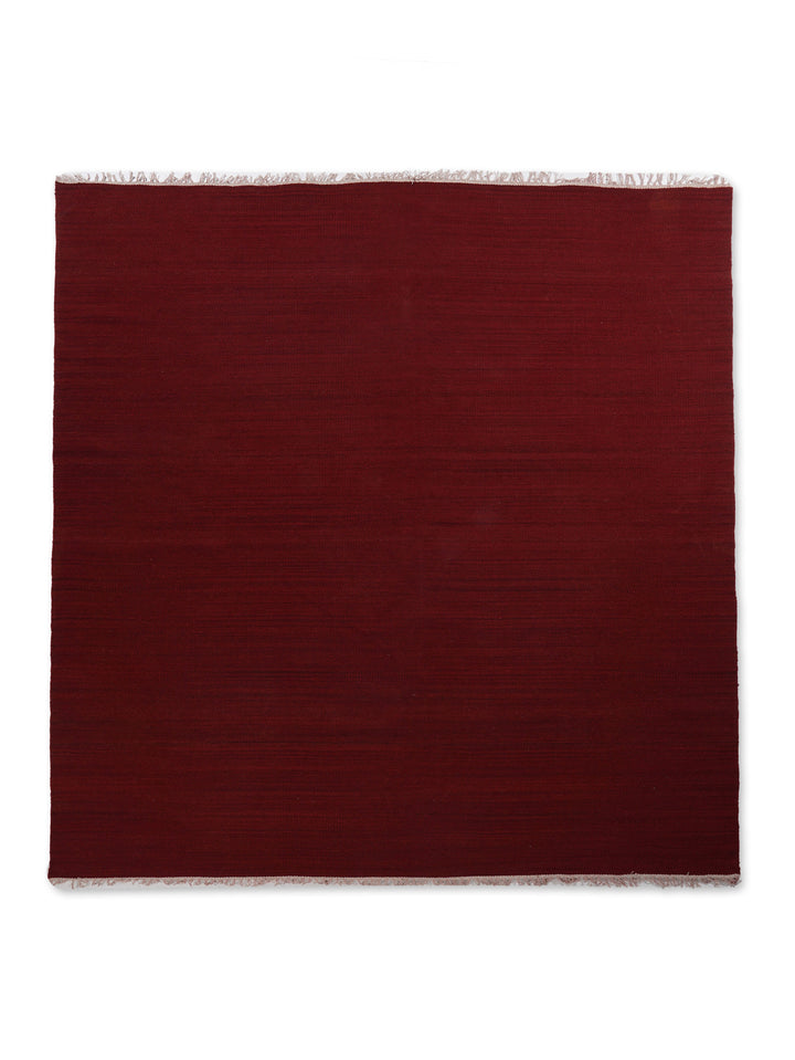 Hand Woven Wool Solid Rug – Clean Minimal Design