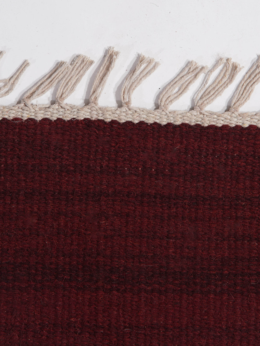 Hand Woven Wool Solid Rug – Clean Minimal Design