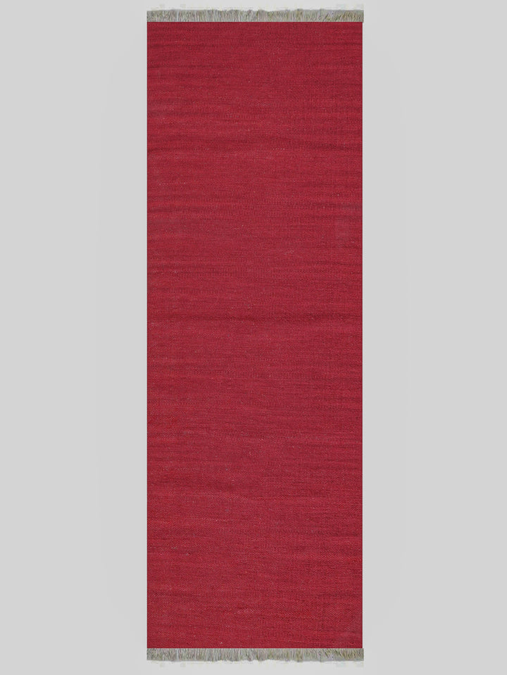 Hand Woven Wool Solid Rug – Clean Minimal Design
