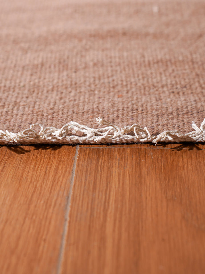 Hand Woven Wool Solid Rug – Clean Minimal Design