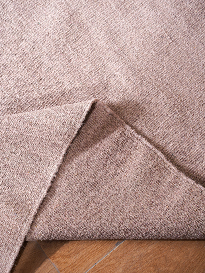 Hand Woven Wool Solid Rug – Clean Minimal Design