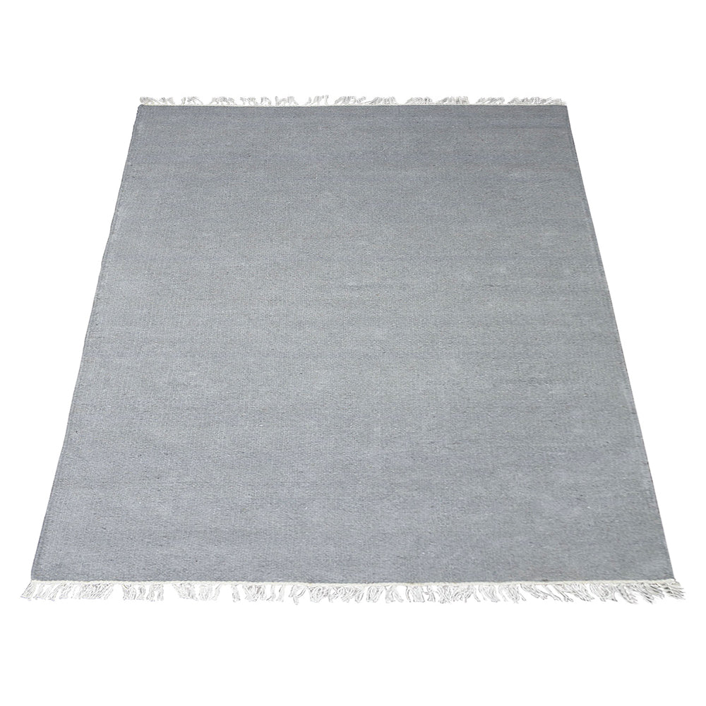 Hand Woven Wool Solid Rug – Clean Minimal Design
