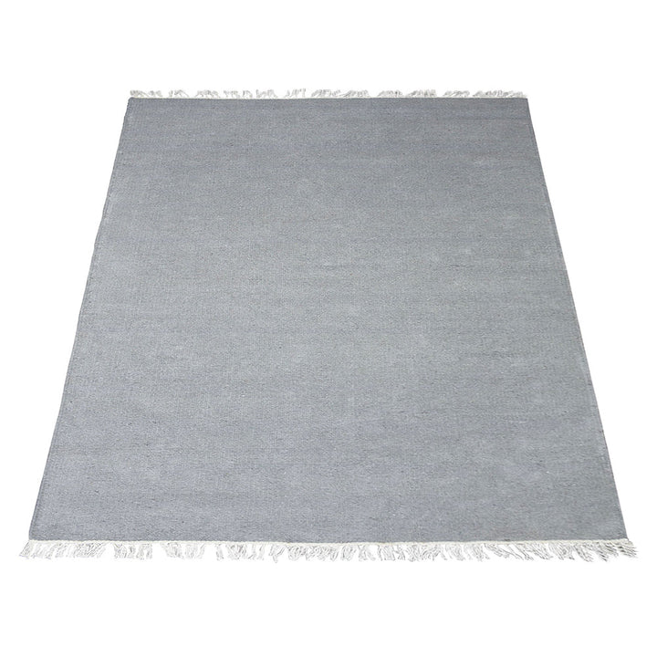 Hand Woven Wool Solid Rug – Clean Minimal Design