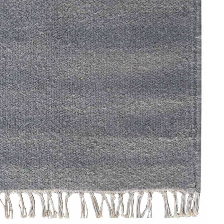 Hand Woven Wool Solid Rug – Clean Minimal Design