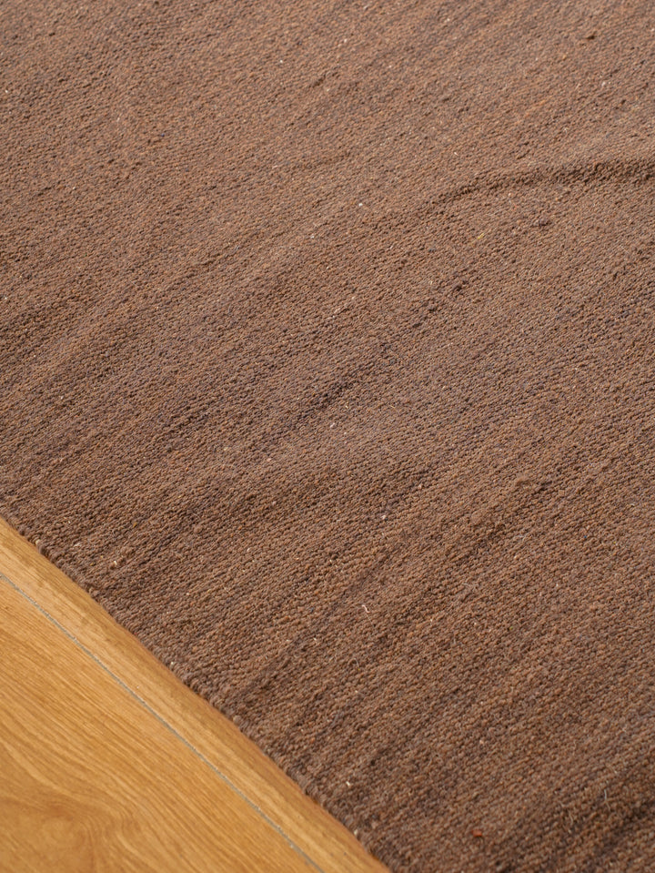 Hand Woven Wool Solid Rug – Clean Minimal Design